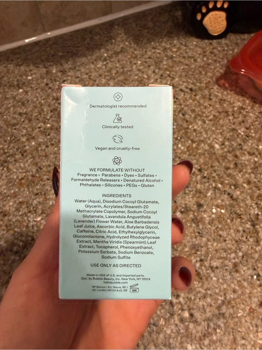 Bubble Fresh Start Gel Cleanser